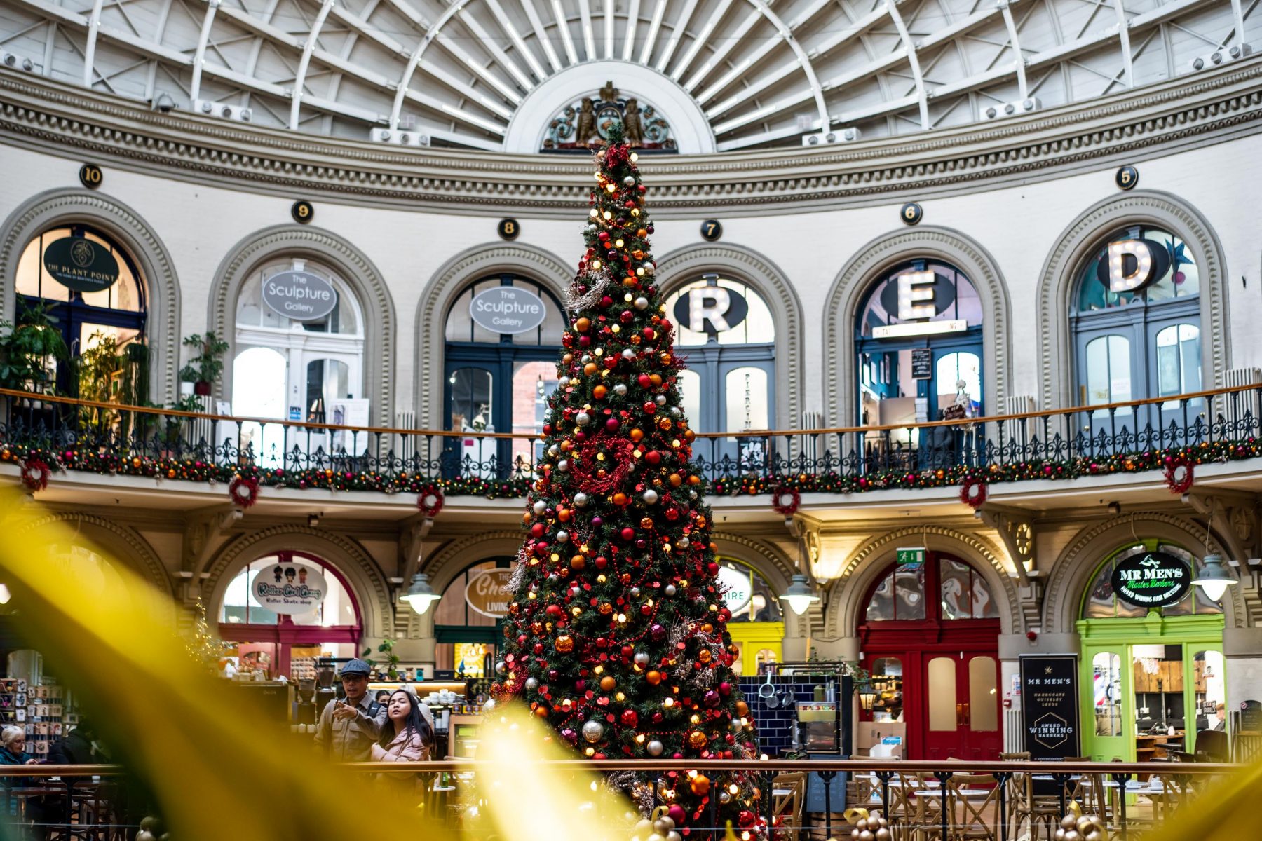 The Christmas Market returns to Leeds Corn Exchange