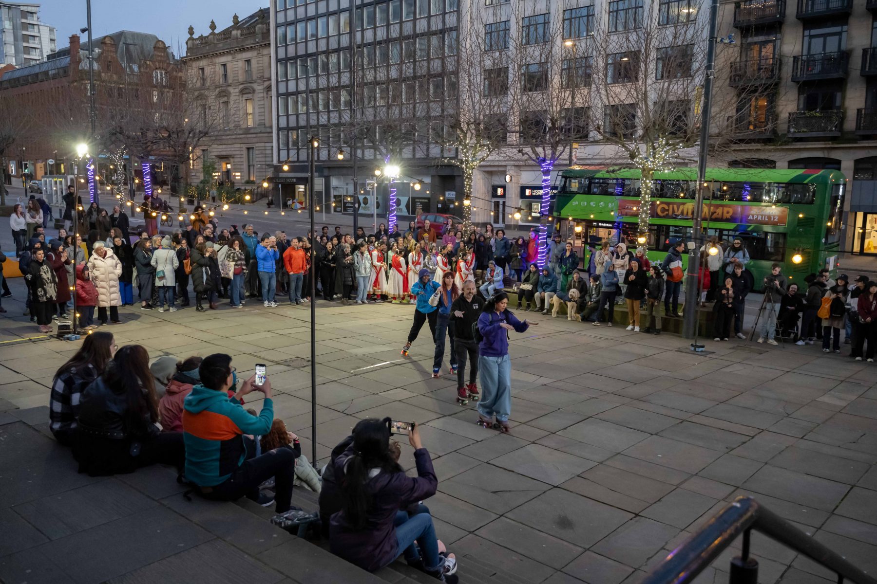 Roller Girl Gang ‘dance train’